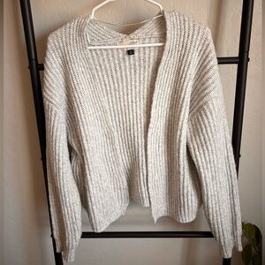 Universal Thread Light Gray Women's Cardigan